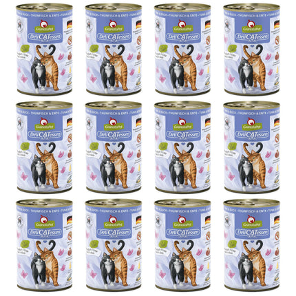 GranataPet DeliCatessen Tuna & Duck - grain-free wet food for cats, tuna and duck.