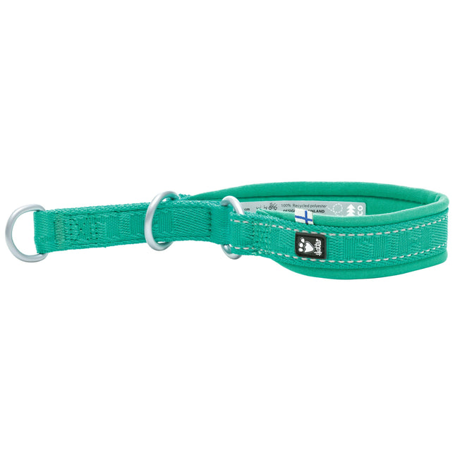 Hurtta Casual Half Choke Collar Eco Peacock - half-choke collar for dogs made from recycled materials - 35 - 45.