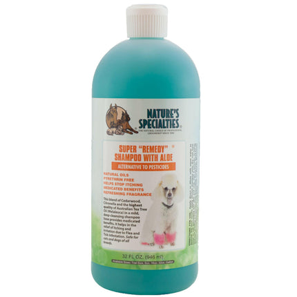 Nature's Specialties Super Remedy Shampoo with Aloe - insect-repellent shampoo for dogs and cats, concentrate 1:8.