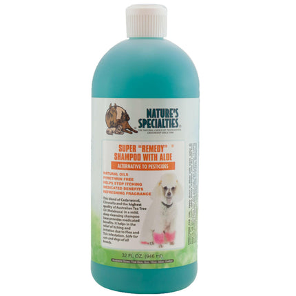 Nature's Specialties Super Remedy Shampoo with Aloe - insect-repellent shampoo for dogs and cats, concentrate 1:8.