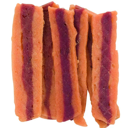 Flamingo Hapki Chicken & Duck Slices - soft treats for dogs, chicken and duck.