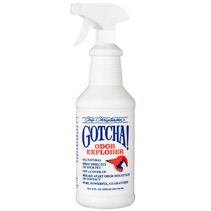 Chris Christensen Gotcha! Odor Exploder - natural odor eliminator.