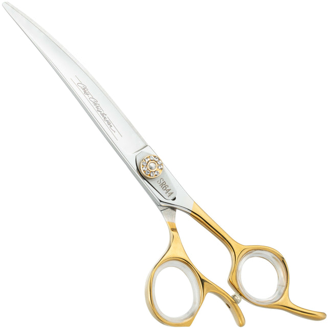 Chris Christensen Artisan Professional Curved Scissors - professional, hand-forged curved scissors made from Japanese stainless steel.