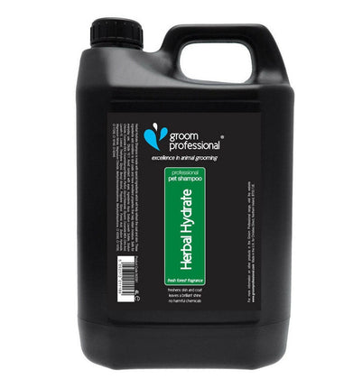 Groom Professional Herbal Hydrate Shampoo - revitalizing herbal coat shampoo, concentrate 1:10.