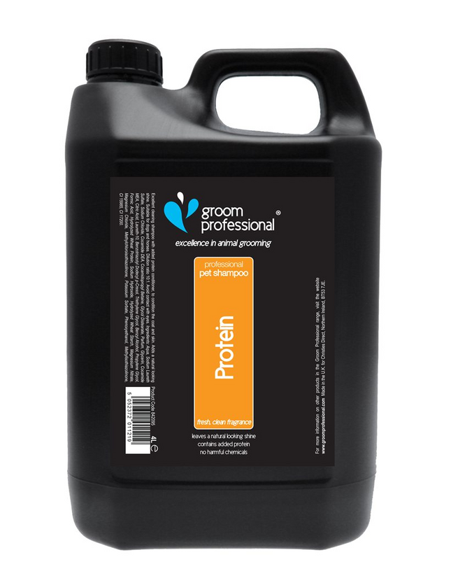 Groom Professional 2in1 Protein Shampoo - dog shampoo with conditioner and protein, concentrate 1:10.