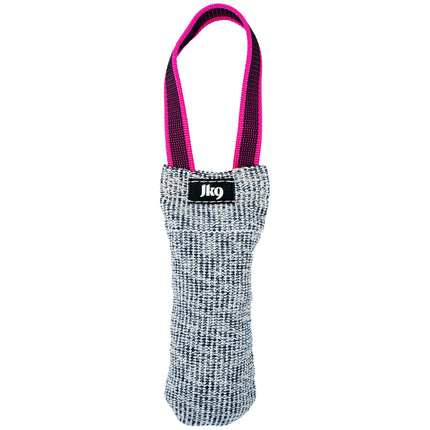 Julius - K9 Cotton Tug With One Hand - sturdy tug toy for dogs with one handle.