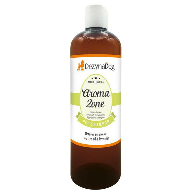 DezynaDog Magic Formula Aromazone Shampoo - deodorizing dog shampoo that repels insects and soothes irritations.