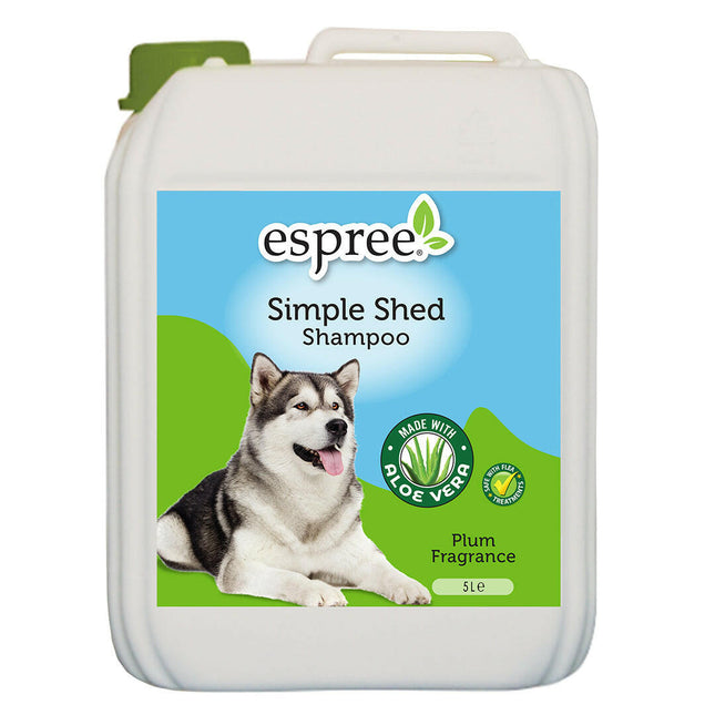 Espree Simple Shed Shampoo - shedding control shampoo.