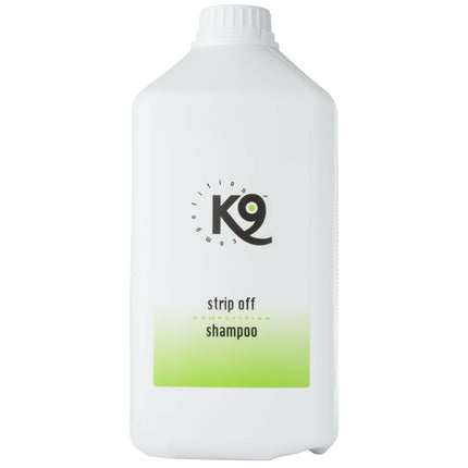 K9 Strip Off Shampoo - deep cleansing shampoo for dogs and cats, concentrate 1:10 - 2.7L.