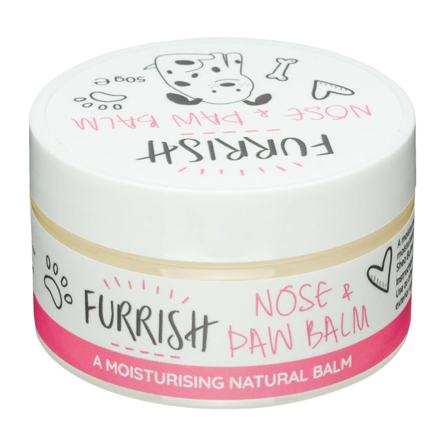 Furrish Nose & Paw Balm - natural balm for dog's paws and nose.