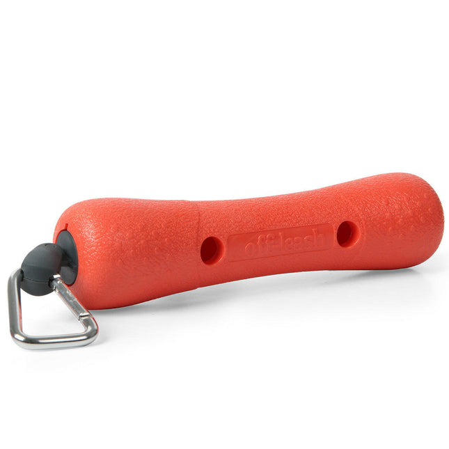 Dexas Off-Leash Tumbler - Dog Fetch Toy with Carabiner.