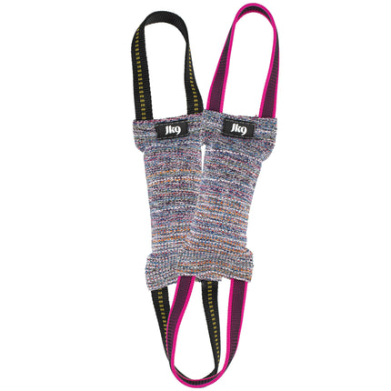 Julius - K9 Medium Cotton Tug - sturdy tug toy for dogs with two handles.