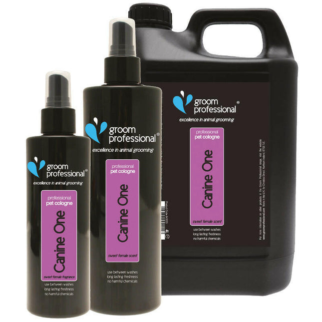 Groom Professional Canine One Cologne - scented toilet water for dogs.