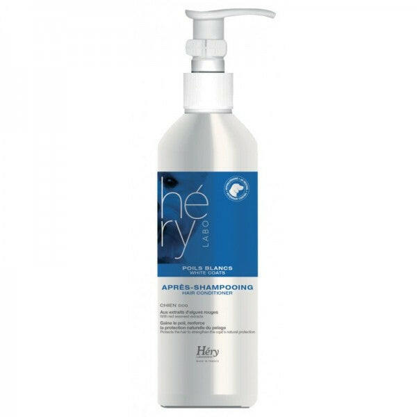 Hery After White Fur - conditioner for dogs with light-colored fur.