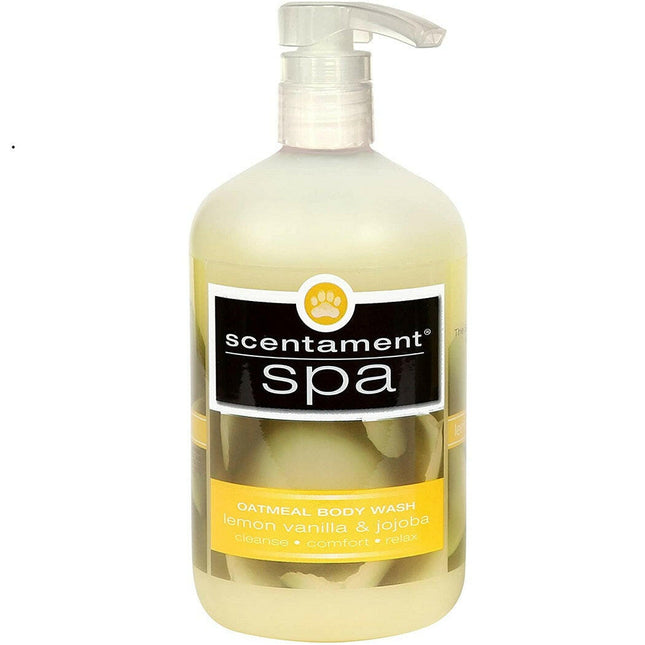 Best Shot Spa Oatmeal Body Wash - relaxing wash for dry and sensitive skin of dogs and cats, with a vanilla and lemon scent, concentrate 1:10 - 473.
