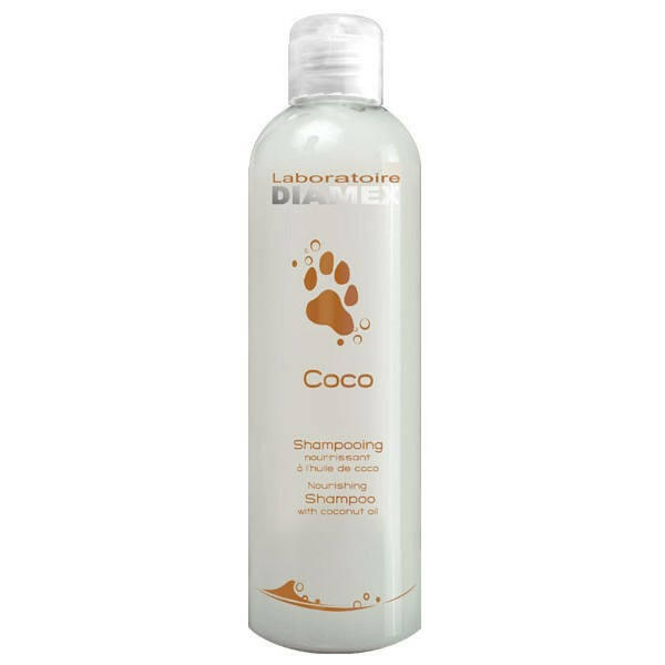 Diamex Coco Shampoo - shampoo with coconut oil, for long, thick fur, concentrate 1:8.