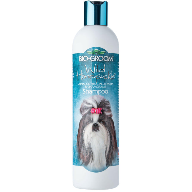 Bio - Groom Wild Honeysuckle Shampoo - cleansing and moisturizing coat shampoo, soothes skin irritations, concentrate 1:8.