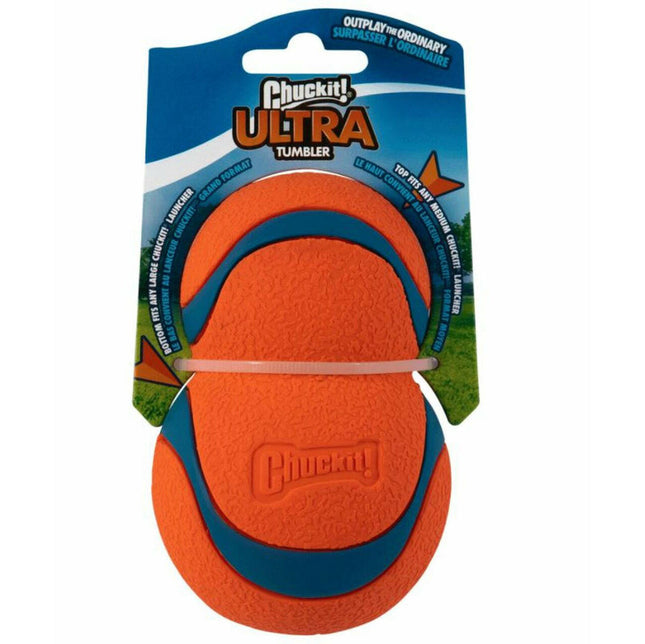 Chuckit! Ultra Tumbler - fetch toy for dogs, floating.