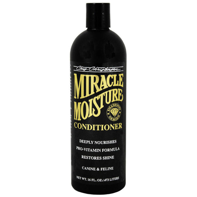 Chris Christensen Miracle Moisture Conditioner - deeply restorative and moisturizing mask for dry dog and cat fur.