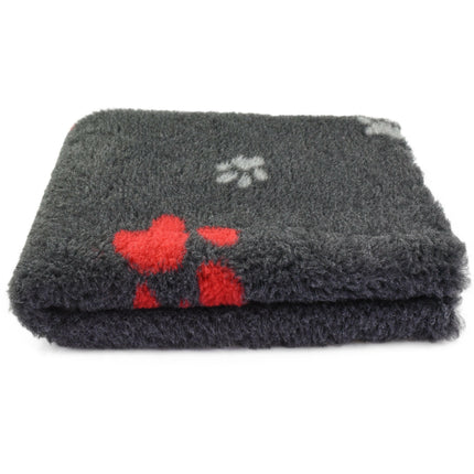 Blovi DryBed VetBed A+ - non-slip pet bed, graphite.