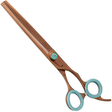 Geib Entree Gold Thinner Scissors - professional single-sided thinning shears made from Japanese steel, 50 teeth.