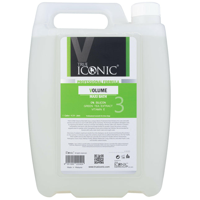True Iconic Volume Maxi Bath - texturizing and volumizing fur shampoo, concentrate - 4.5L.