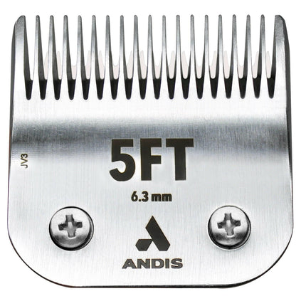 Andis CeramicEdge 5FT - ceramic blade, chrome-plated carbon steel.
