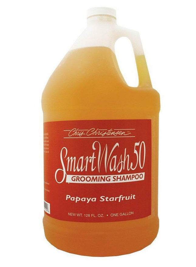 Chris Christensen Smart Wash Papaya Starfruit Shampoo - deep cleansing shampoo for dogs and cats, with a papaya scent, concentrate 1:50.