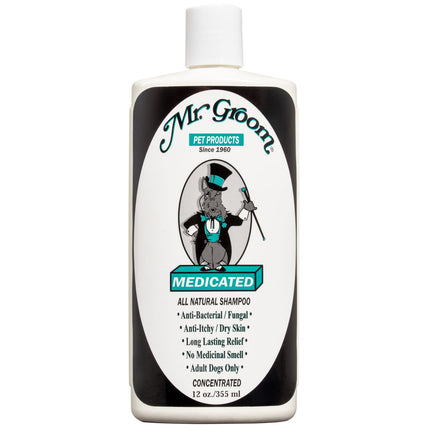 Mr Groom Medicated Shampoo - medicinal shampoo for dogs, for dry and itchy skin, concentrate 1:4