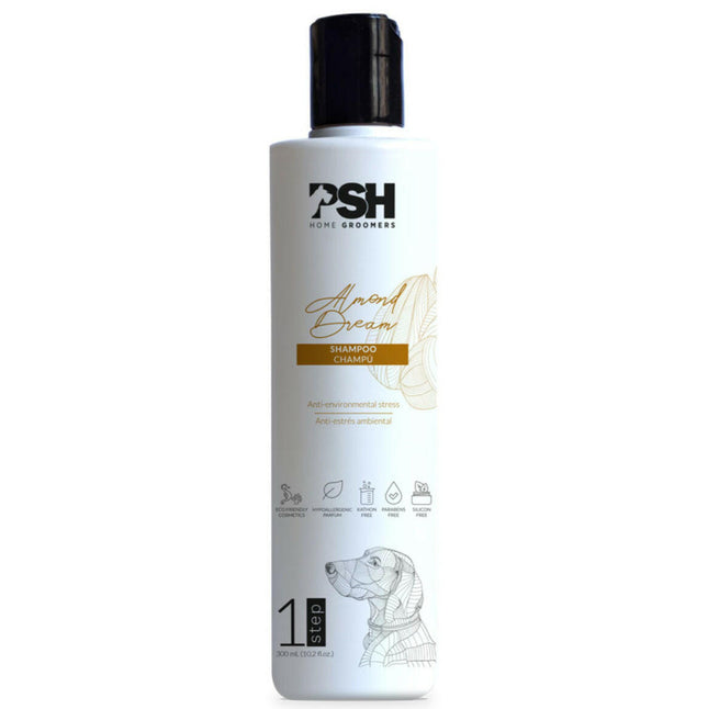 PSH Daily Beauty Almond Dream Shampoo - protective and moisturizing shampoo for dog and cat fur, with almond oil.