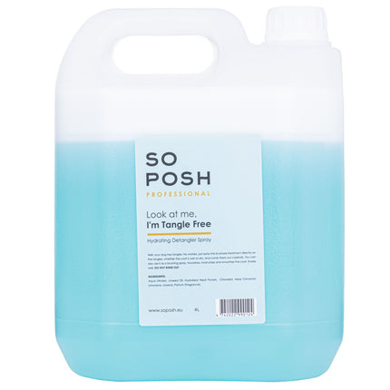 So Posh Tangle Free Hydrating Detangler Spray - two-phase formula that makes it easier to comb through tangled fur