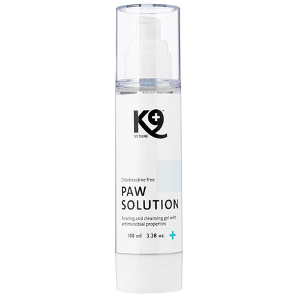 K9 Vet Paw Solution - antibacterial and antifungal preparation for paws, nose, and skin folds