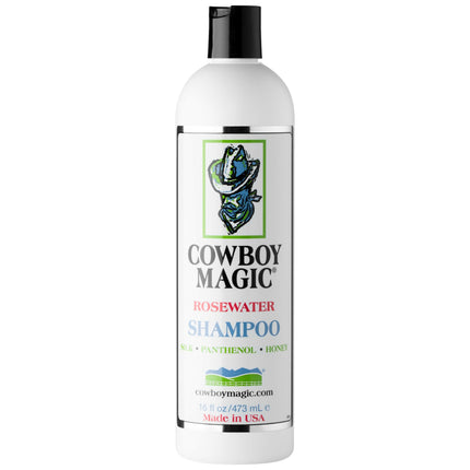Cowboy Magic Rosewater Shampoo - universal shampoo for all types of coats for dogs and horses.