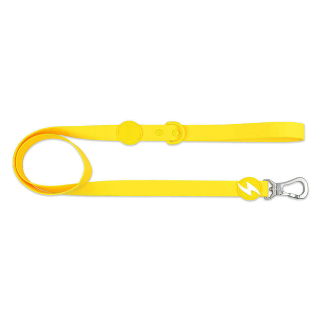 Dashi Colorflex Leash Yellow 120cm - urban, waterproof dog leash, yellow.