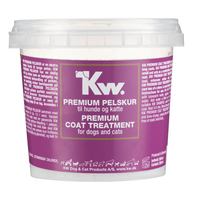 KW Premium Coat Treatment - concentrated conditioner for long-haired dogs and cats.
