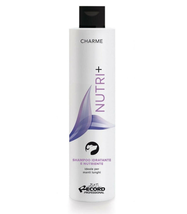 Charme Nutri+ Shampoo - nourishing moisturizing shampoo for dogs with long and curly fur.