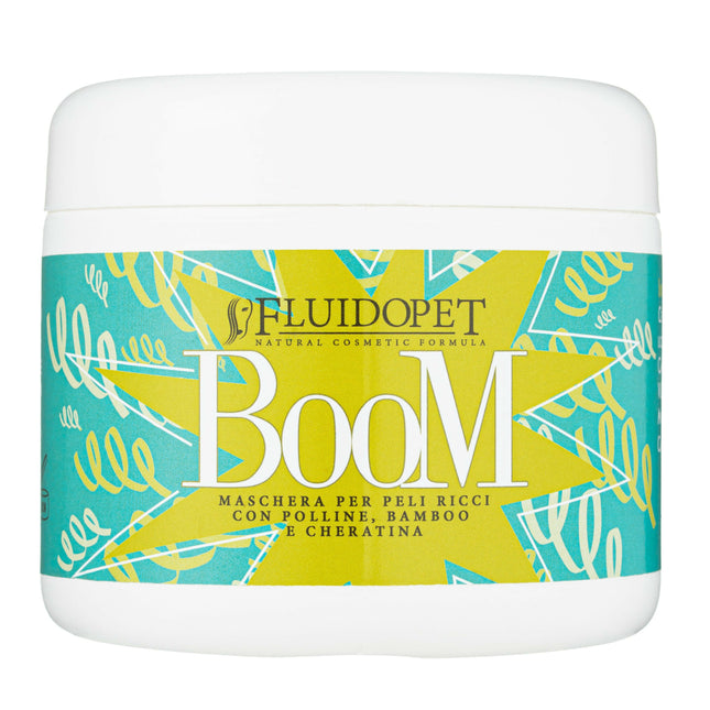 FluidoPet Boom Mask - professional keratin mask for curly fur and terriers.