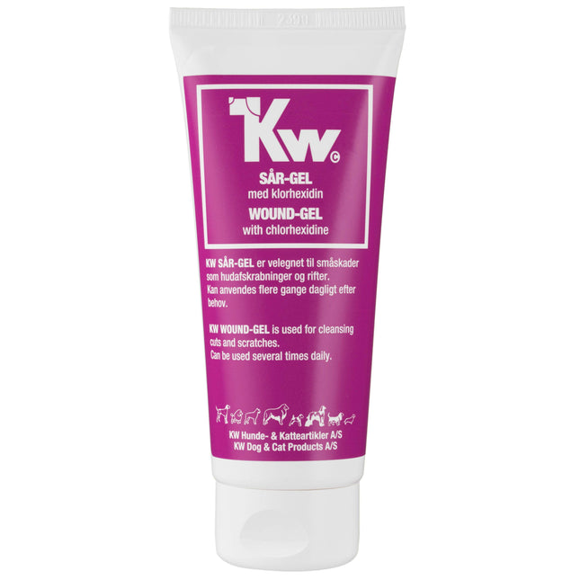 KW Wound Gel - Chlorhexidine Gel for Minor Cuts and Wounds in Dogs and Cats.