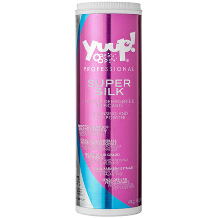 Yuup! Professional Cat Super Silk - professional mineral powder for cats, facilitates grooming and absorbs grease and moisture..