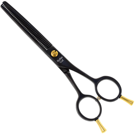 Geib Gator 008 Thinning - professional single-sided thinning shears made of Japanese stainless steel with a finish, 40 teeth.