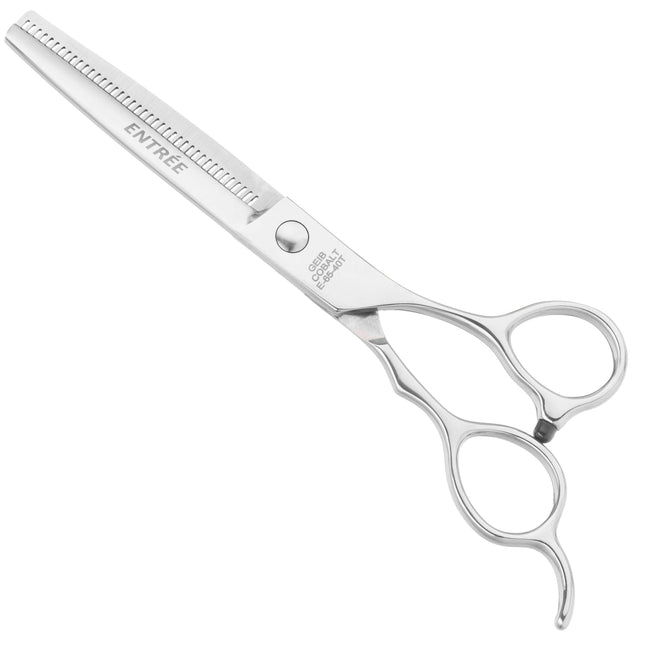 Geib Entree Thinning - high-quality single-sided thinning shears made from Japanese steel, 40 teeth.