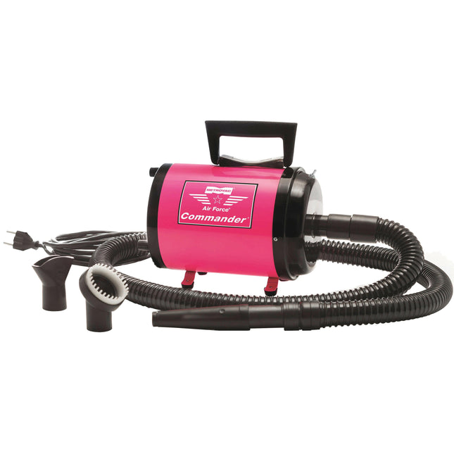MetroVac® Air Force Commander 1350W - Powerful Speed Blaster with Metal Housing - Pink.