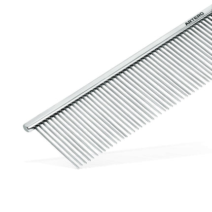 Artero Regular Volume Comb - large metal comb with medium tooth spacing, pins 35mm.