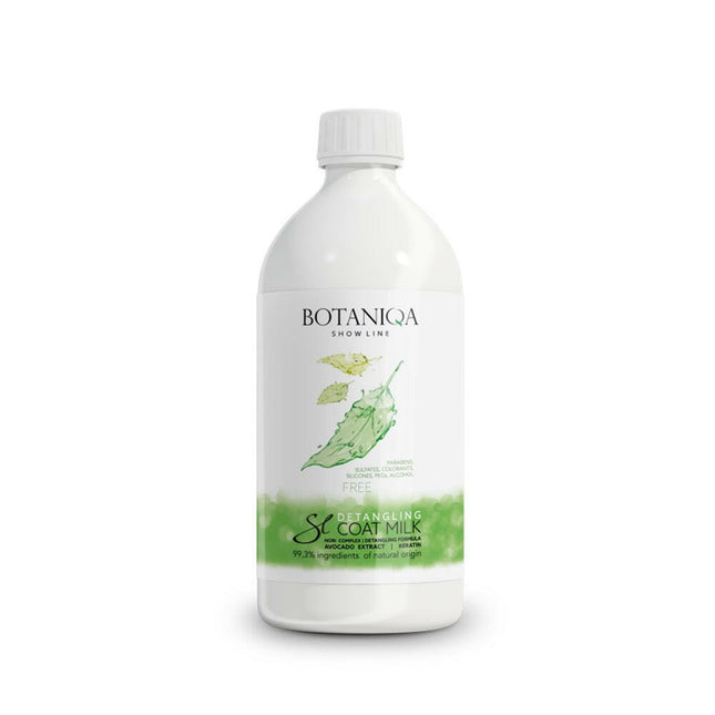 Botaniqa Show Line Detangling Coat Milk - detangling milk for easy grooming of fur.