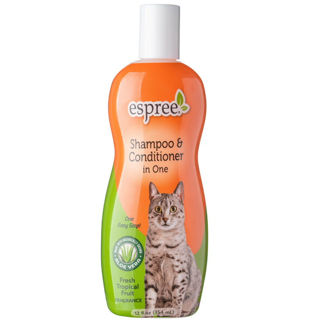 Espree Cat Shampoo & Conditioner in One - universal shampoo and conditioner for cats in one.