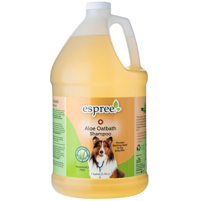 Espree Aloe Oatbath Medicated Shampoo - medicated shampoo for dogs, for dry and itchy skin, concentrate 1:5.
