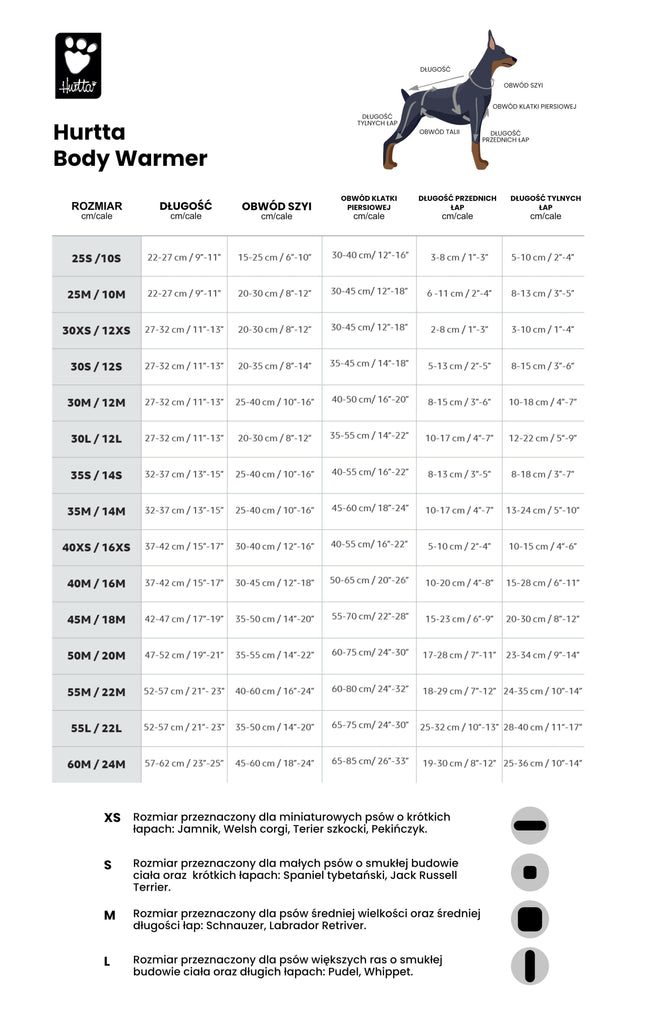 Hurtta Body Warmer Carbon Grey - warming jacket, jumpsuit for dogs, keeps warm.