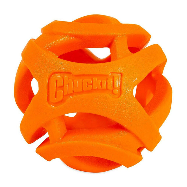 ChuckIt! Breathe Right Fetch Ball M (6.4cm) - soft breathable ball for medium dogs - 2 pieces.