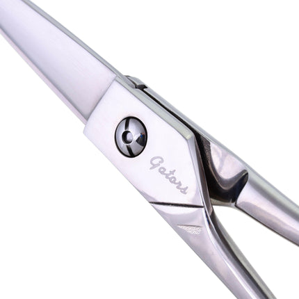 Geib Gator Left Straight Safety Scissors - professional left-handed scissors made of stainless steel, safe and straight.