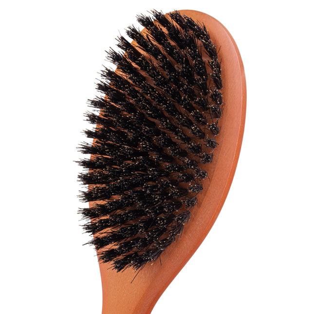 Comair Wood Brush - brush made of natural boar bristles, rosewood.
